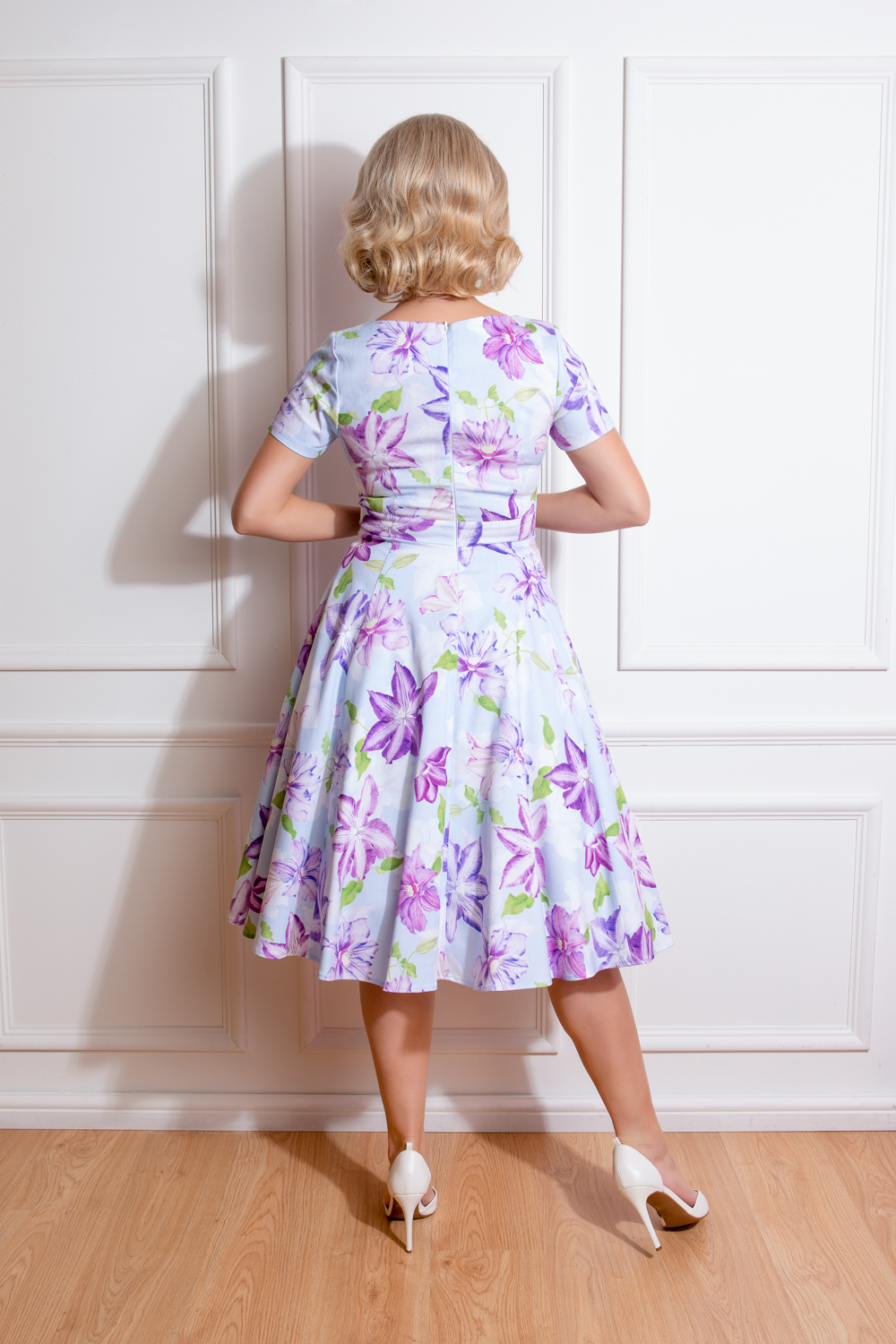 Erin Floral Swing Dress